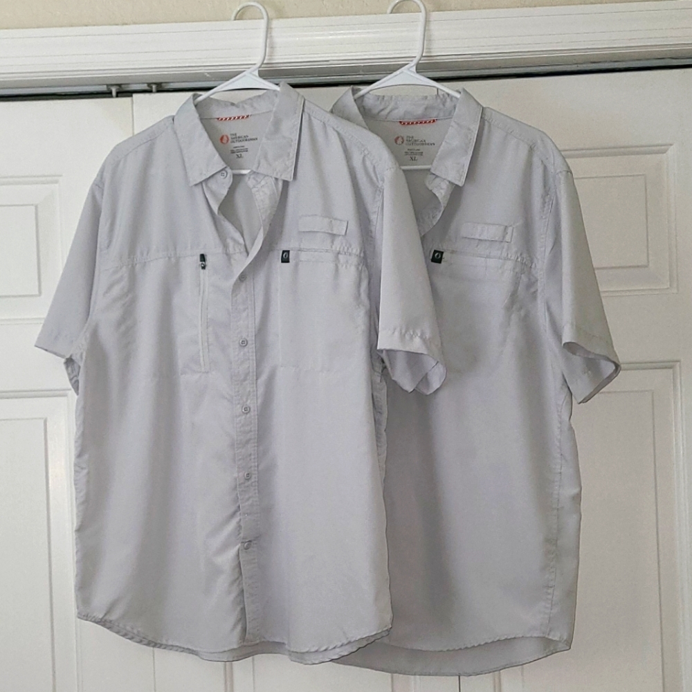 Men's XL fishing shirts